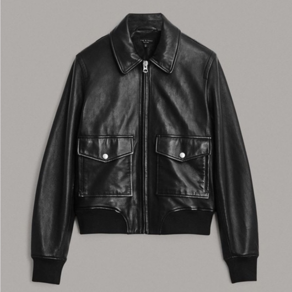 Andrea Leather Jacket
Classic Fit Jacket